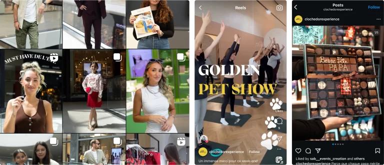 Visuel principal du projet Cloche d'Or Shopping Center conçu par l'agence Wait: illustrant la stratégie de communication pour le plus grand centre commercial du Luxembourg