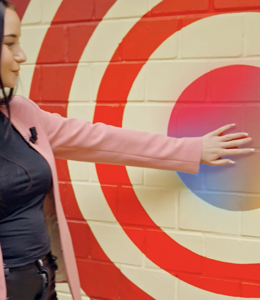 Extrait du tournage de la vidéo de présentation de l'ECG réalisée par l'agence Wait: mettant en scène des élèves de l'établissement